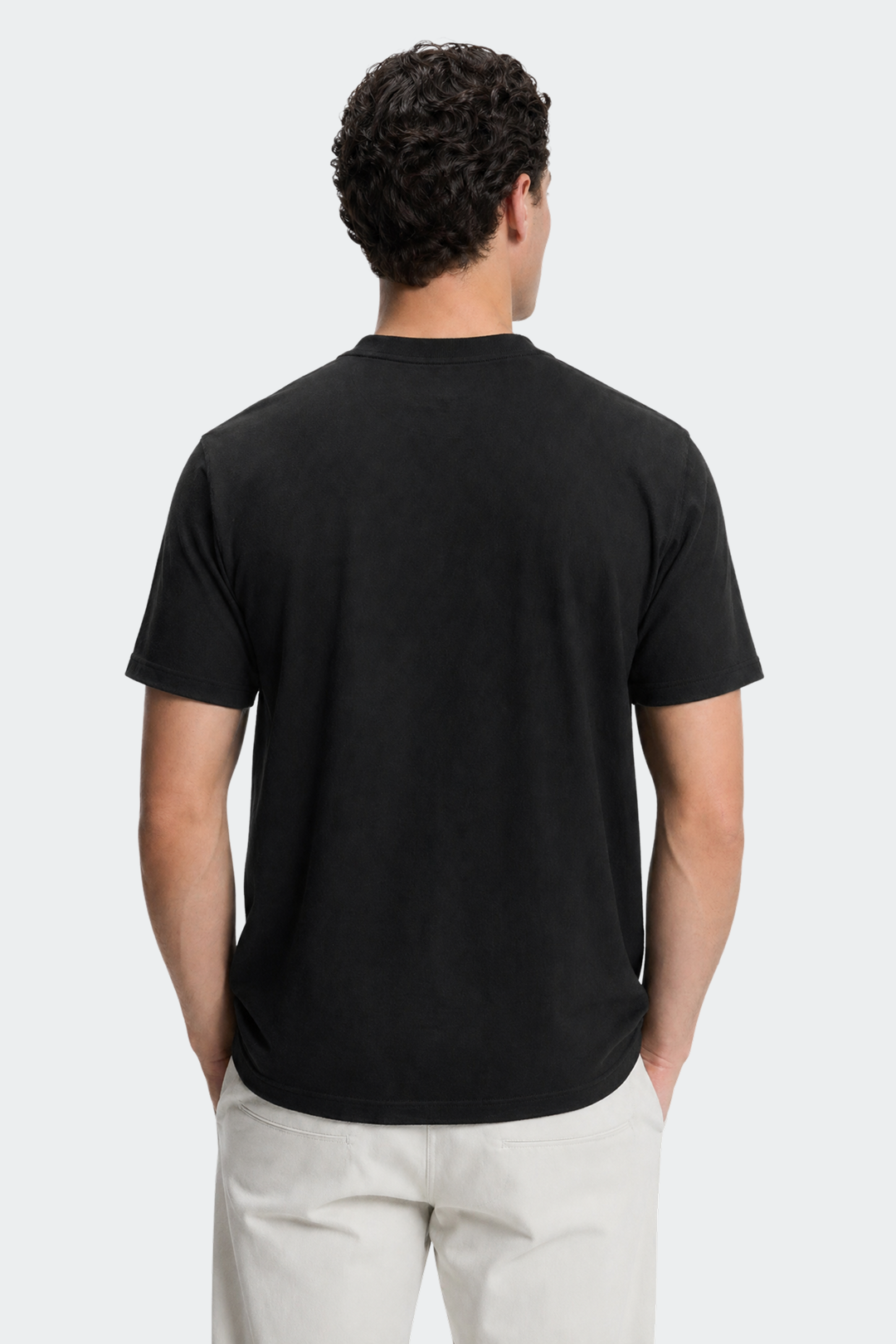 Heavyweight Cotton Crewneck T-Shirt-2