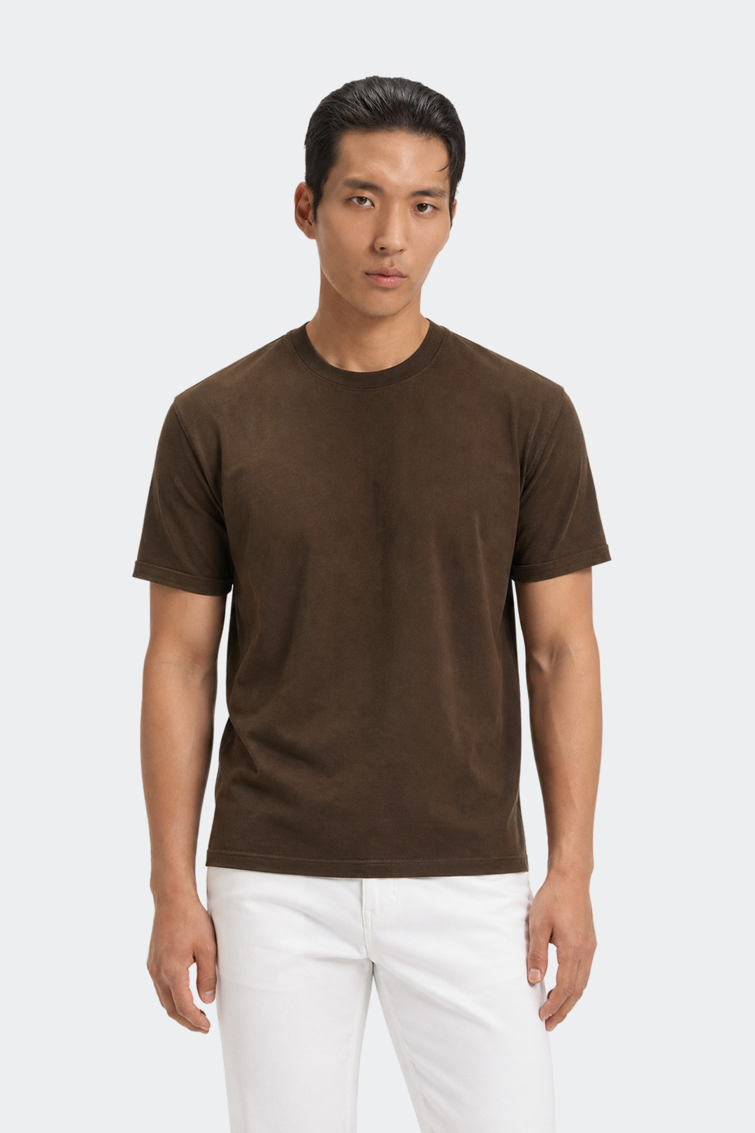 Heavyweight Cotton Crewneck T-Shirt-9
