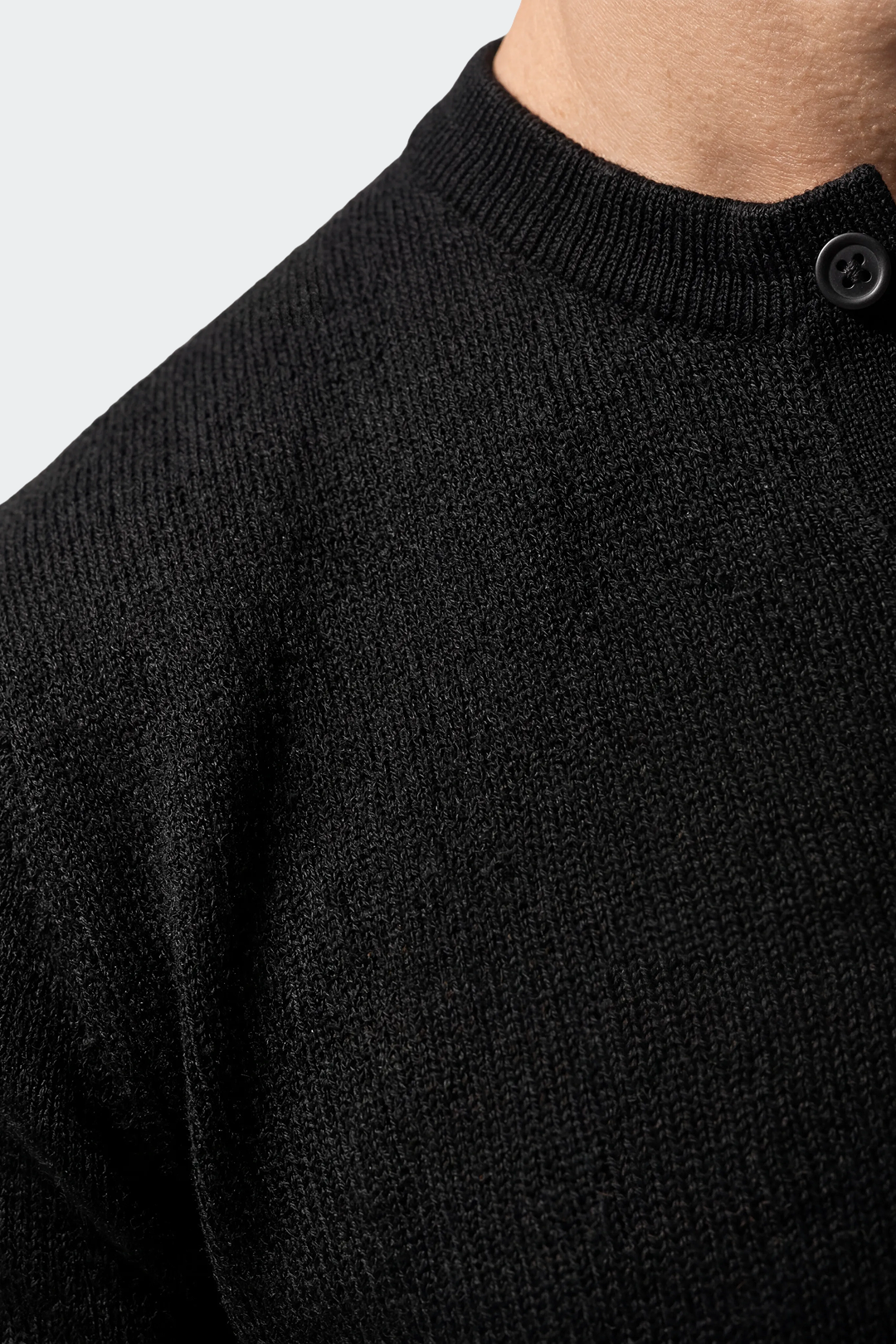 Knit Short Sleeve Henley T-Shirt-thumbmail-5