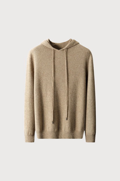 Merino Wool Hooded Sweater