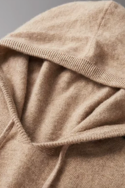 Merino Wool Hooded Sweater