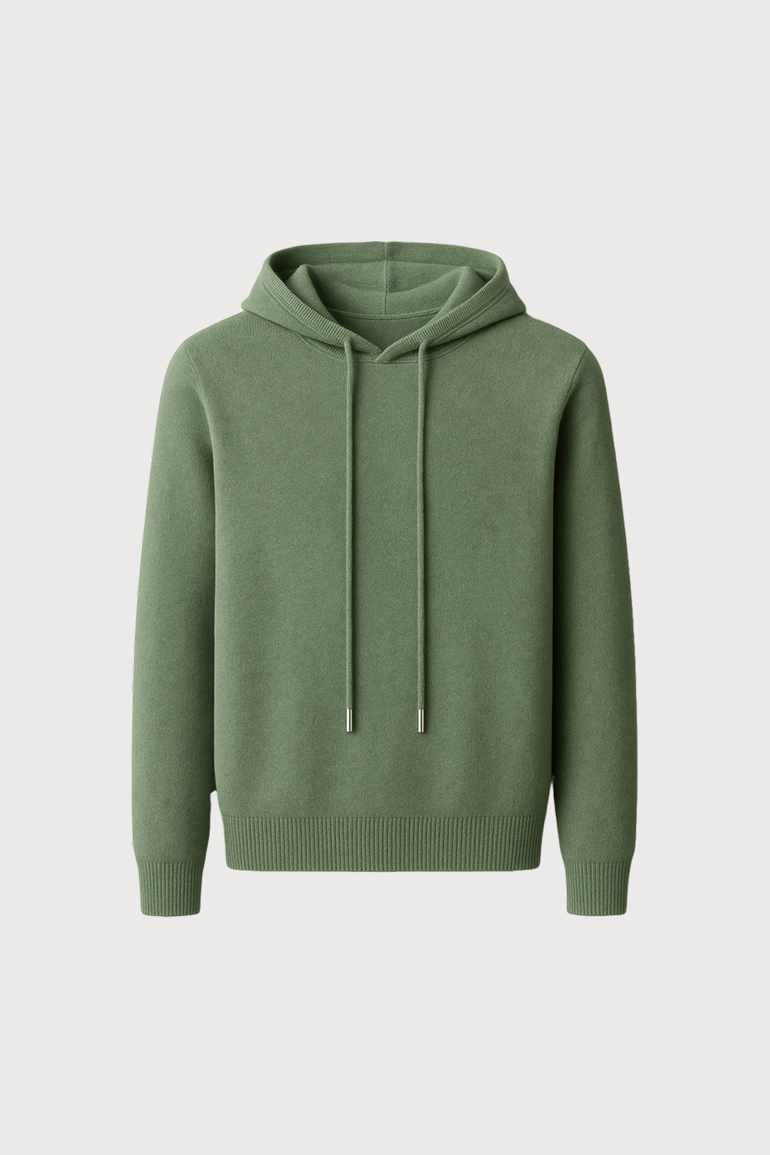 Merino Wool Hooded Sweater