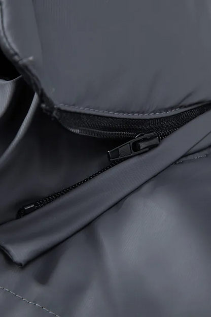 Quilted Hybrid Hooded Jacket