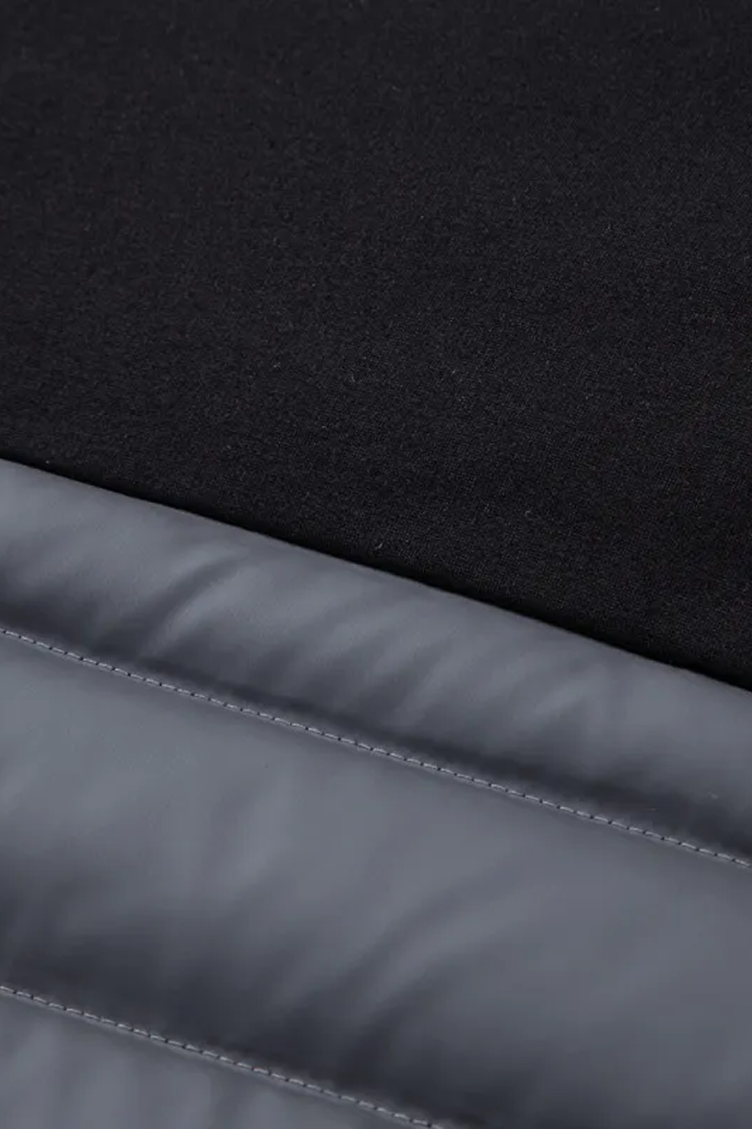 Quilted Hybrid Hooded Jacket