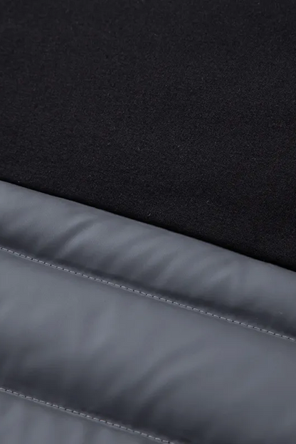 Quilted Hybrid Hooded Jacket