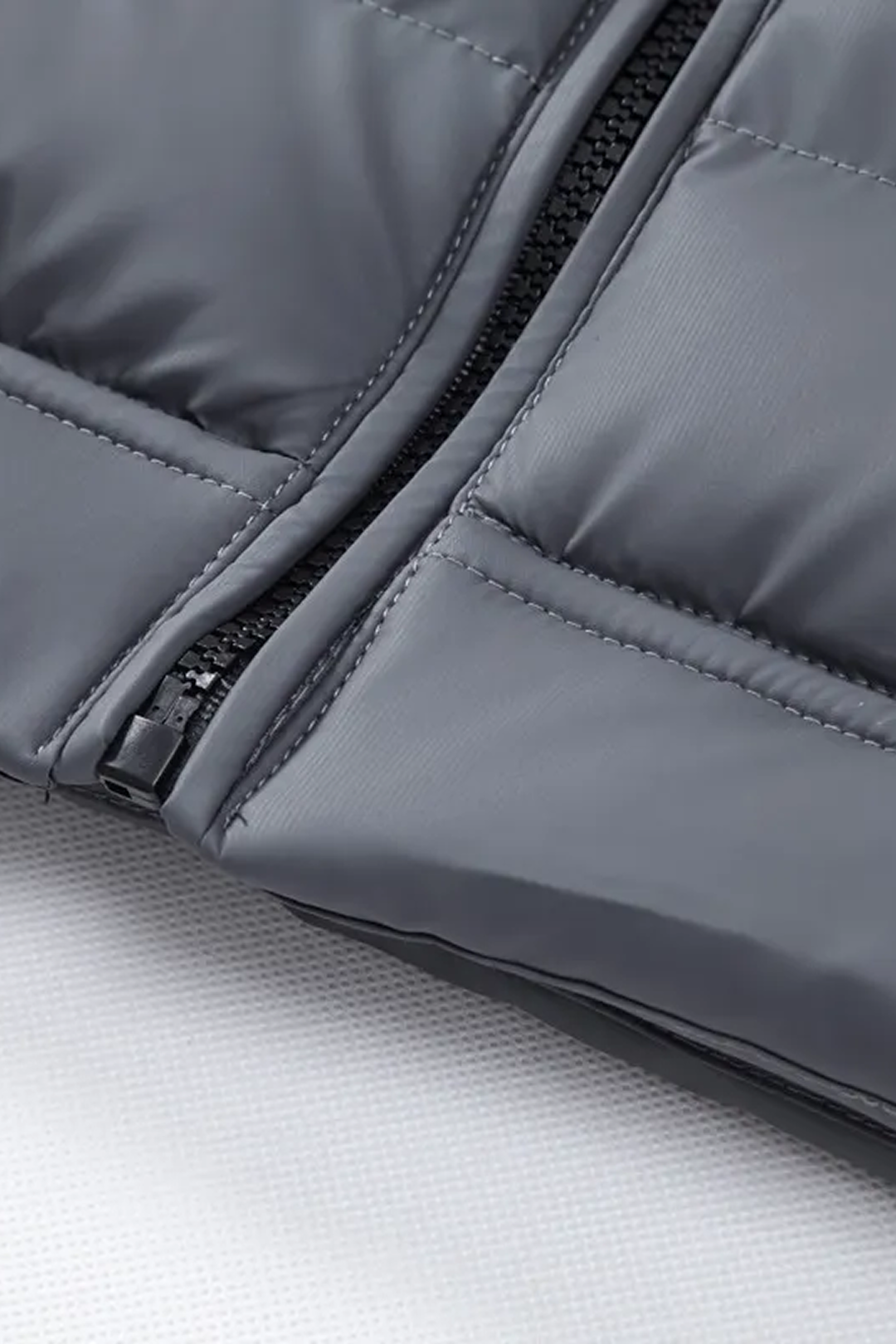 Quilted Hybrid Hooded Jacket