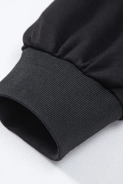 Quilted Hybrid Hooded Jacket