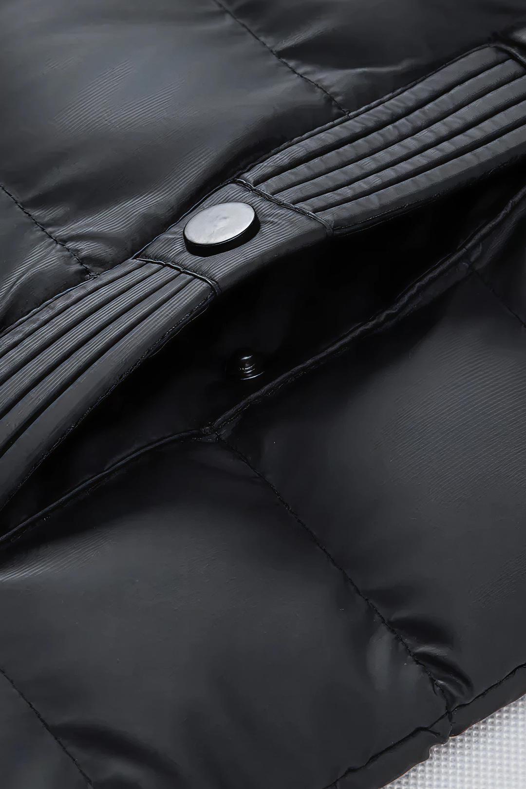 Quilted Hybrid Hooded Jacket