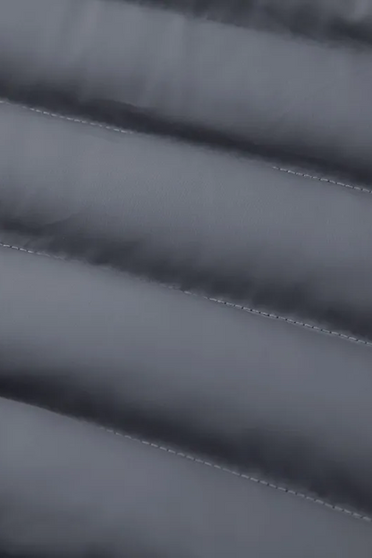 Quilted Hybrid Hooded Jacket