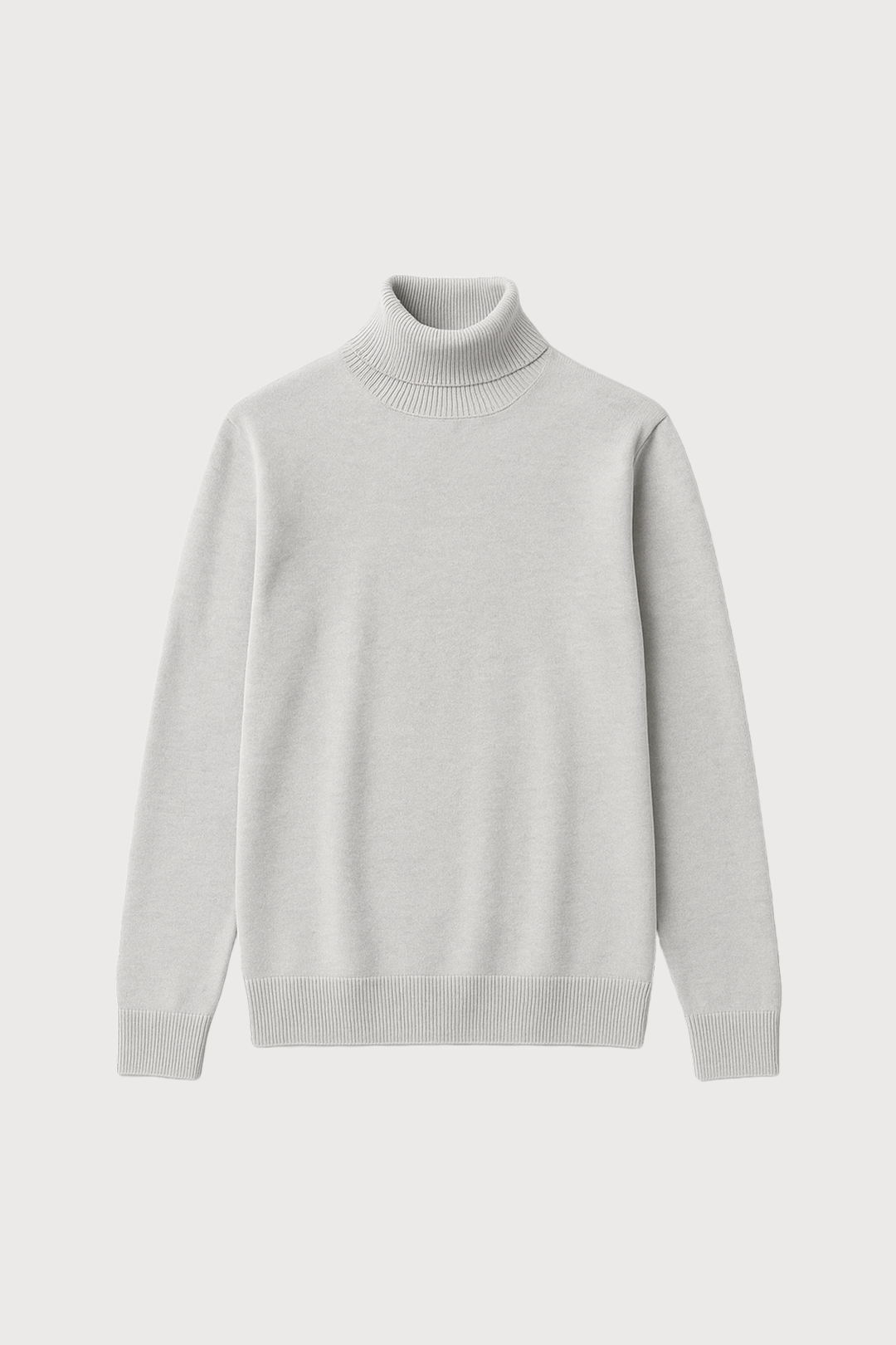 Wool turtleneck sweater