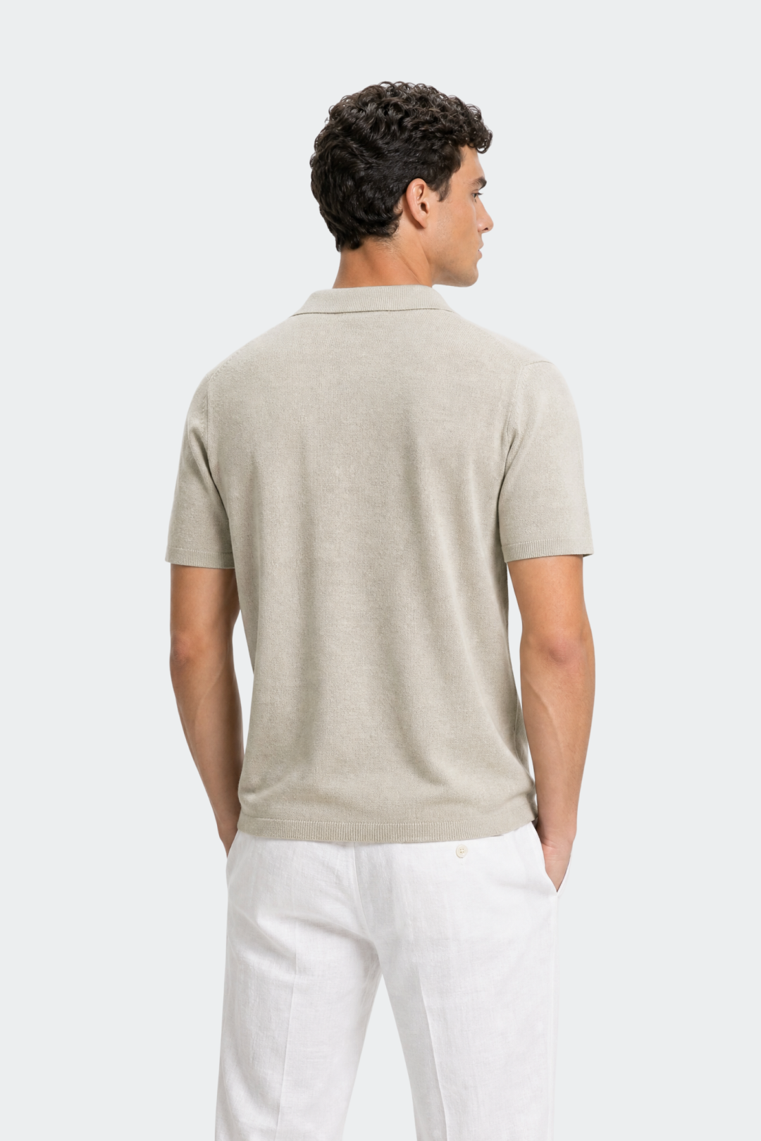 Linen-Cotton Knit Shirt-thumbmail-9