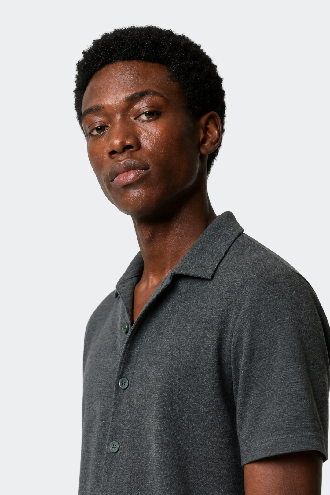 Linen-Cotton Knit Shirt-thumbmail-14