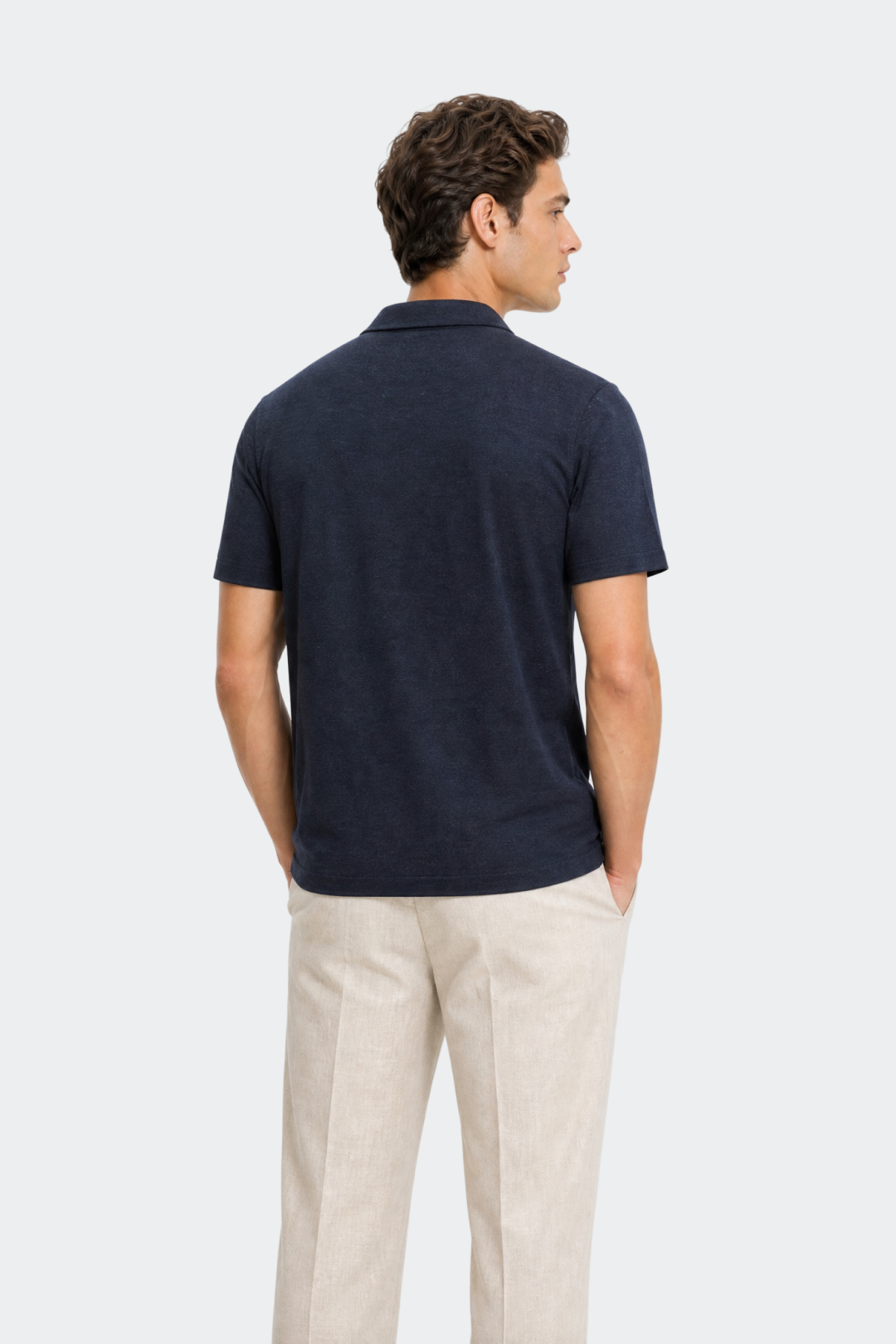 Linen-Cotton Knit Shirt-thumbmail-2