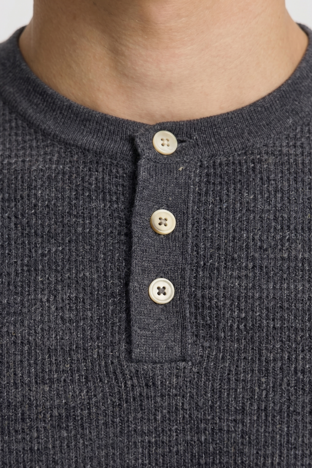 Textured Knit Henley T-Shirt-thumbmail-7
