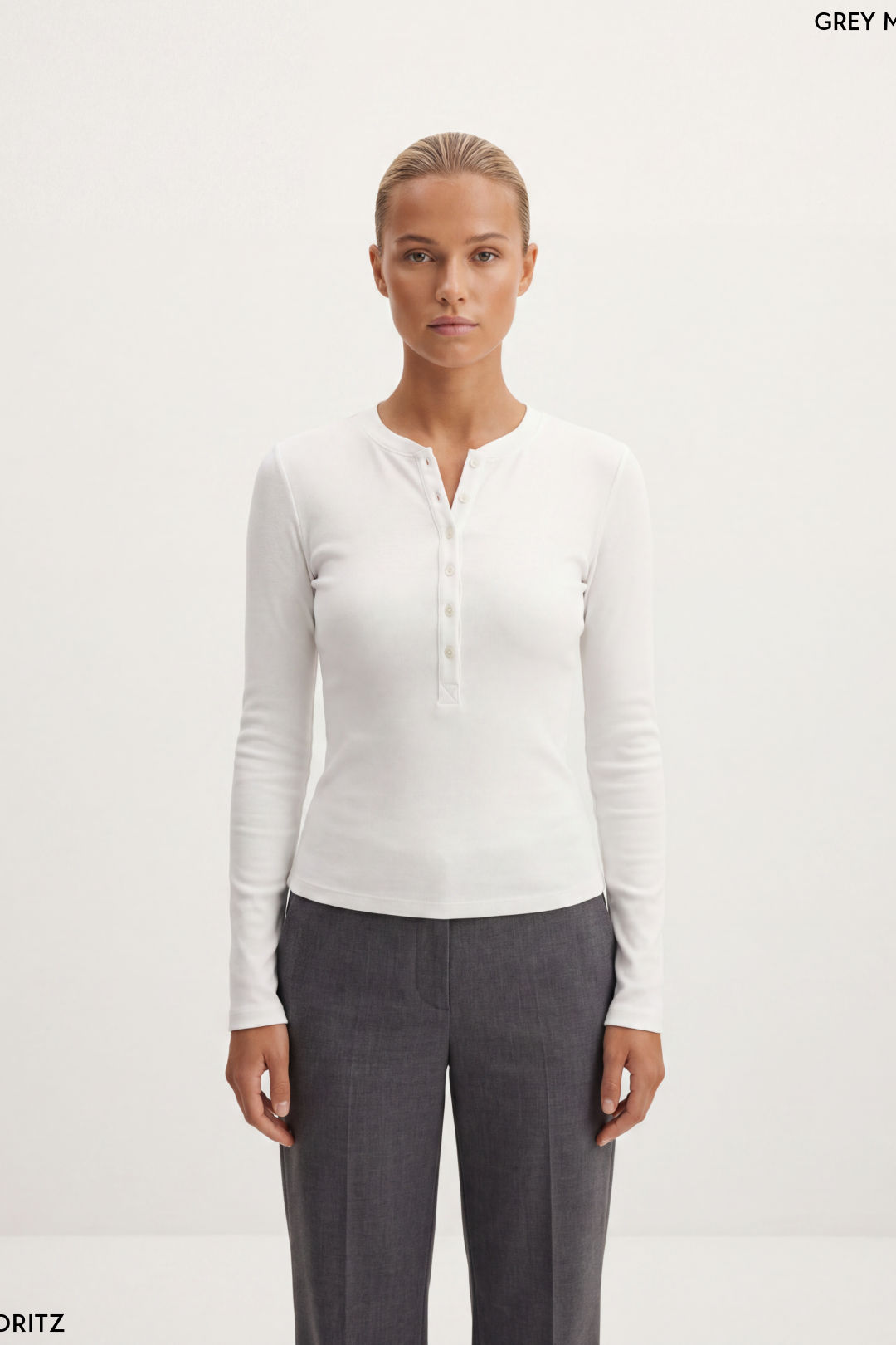 Henley Long Sleeve T-Shirt Women's