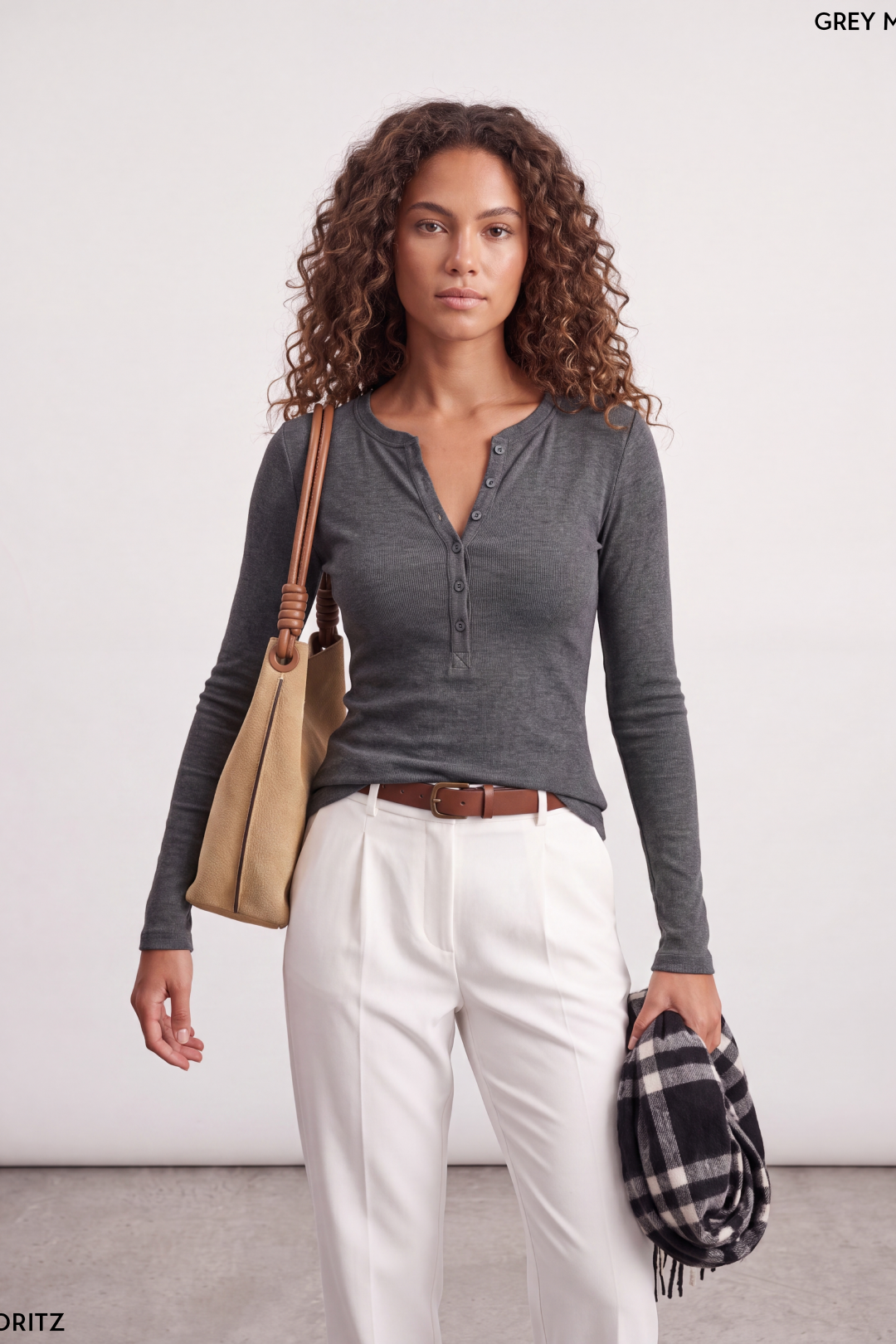 Henley Long Sleeve T-Shirt Women's