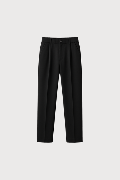 Relaxed Fit Straight-Leg Pantalon