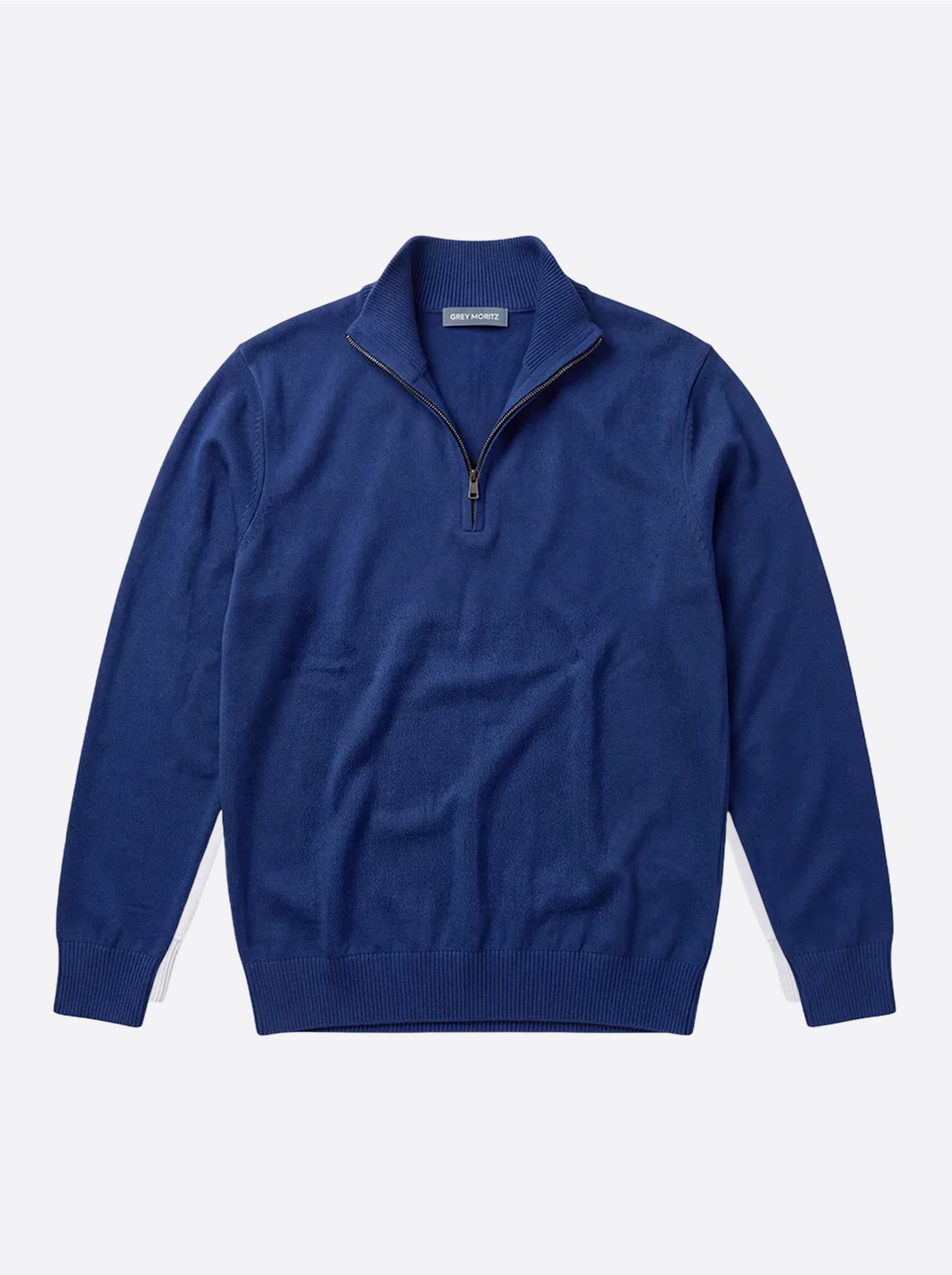 Men's Half-Zip Knitted Sweater