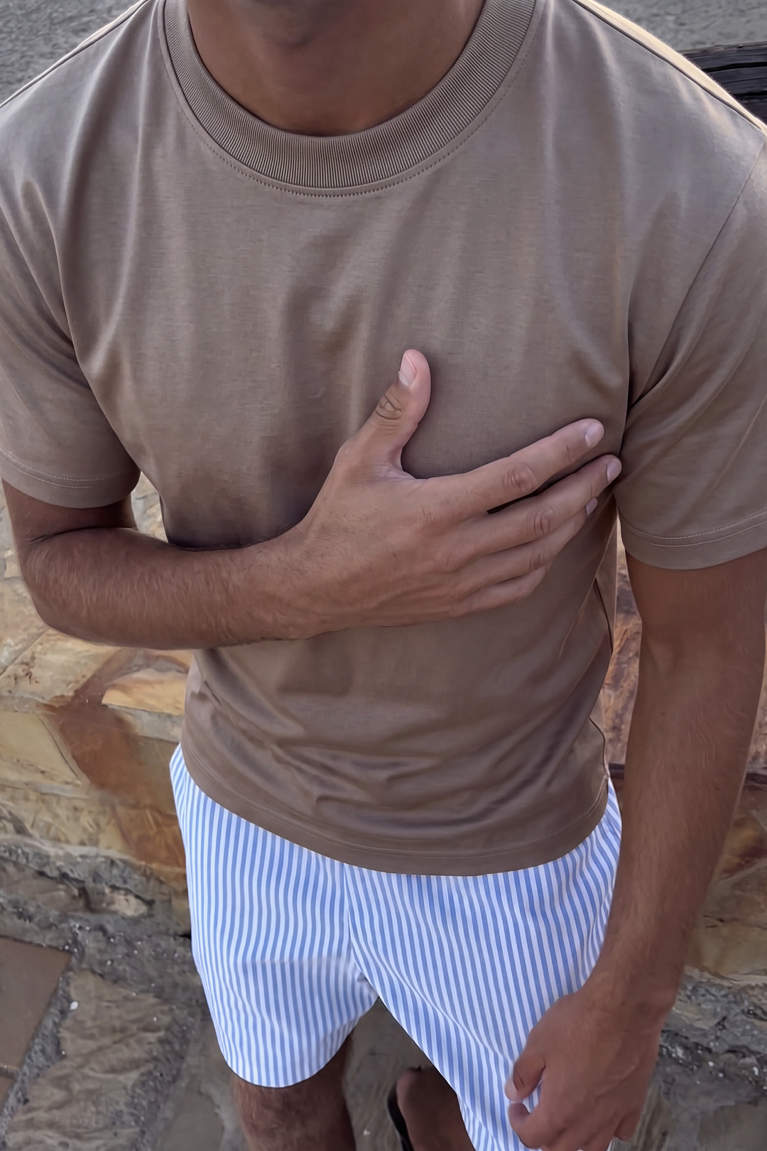 Mercerized Cotton T-Shirt