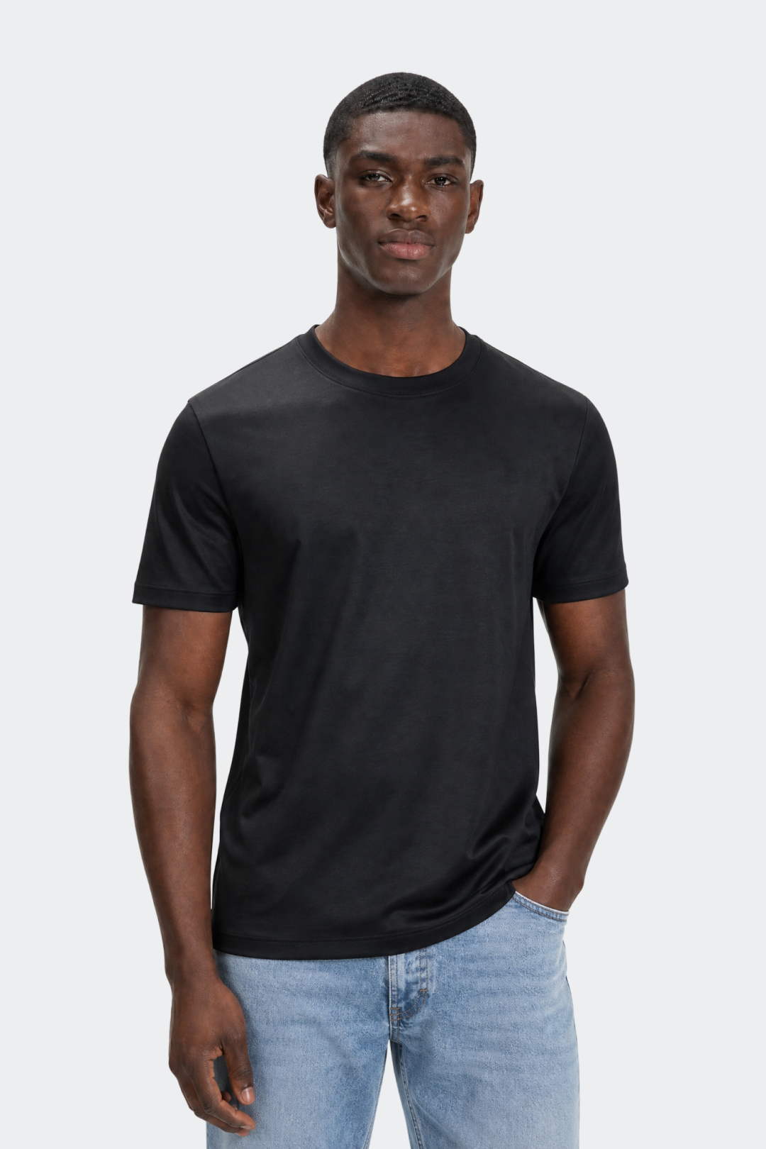 Mercerized Cotton T-Shirt