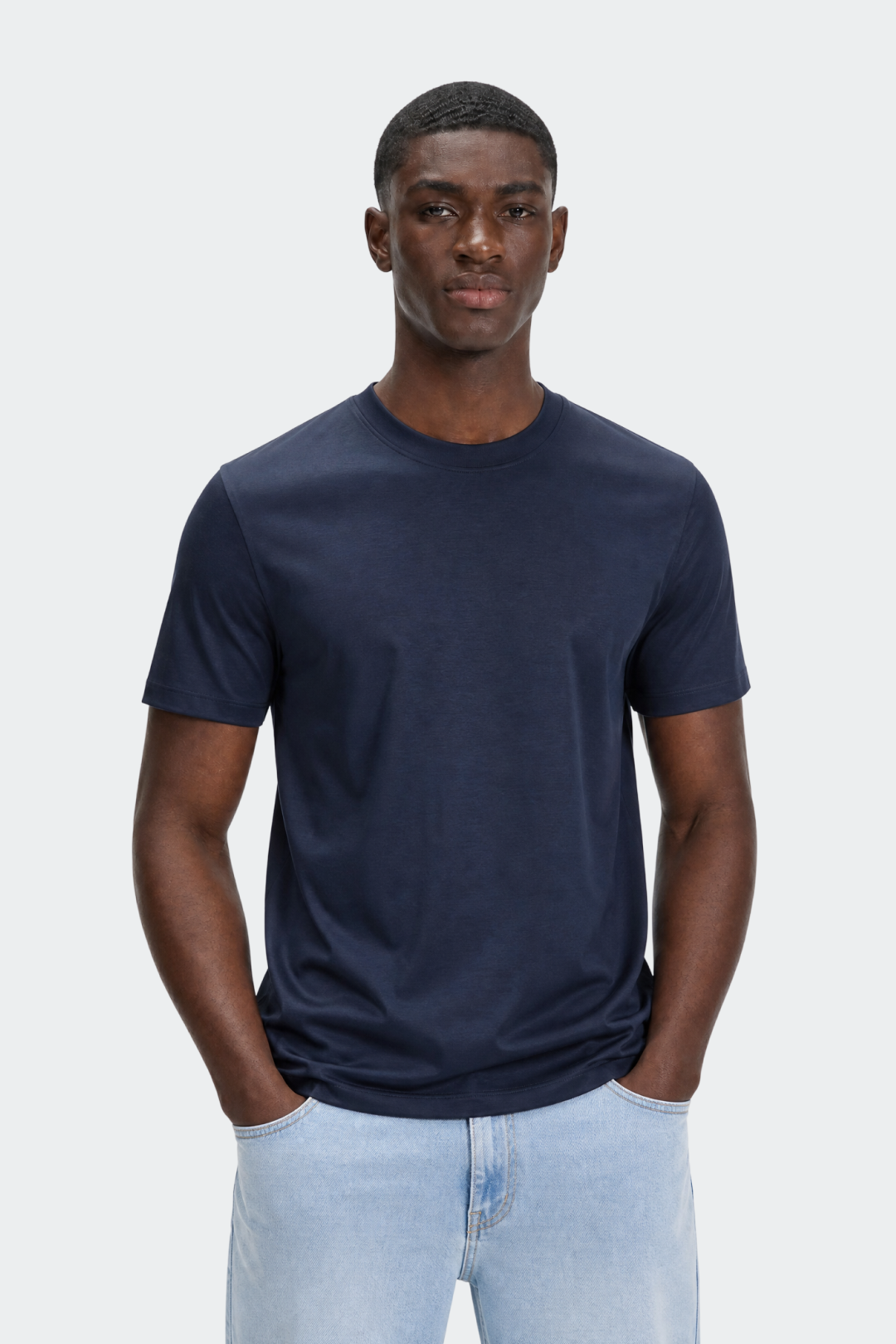 Mercerized Cotton T-Shirt