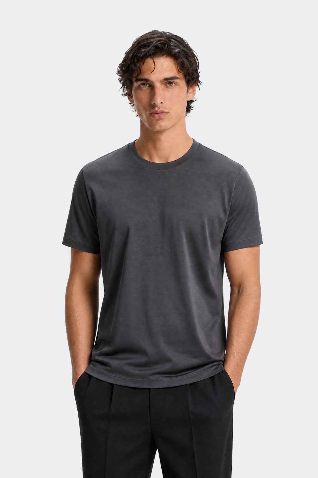 Mercerized Cotton T-Shirt