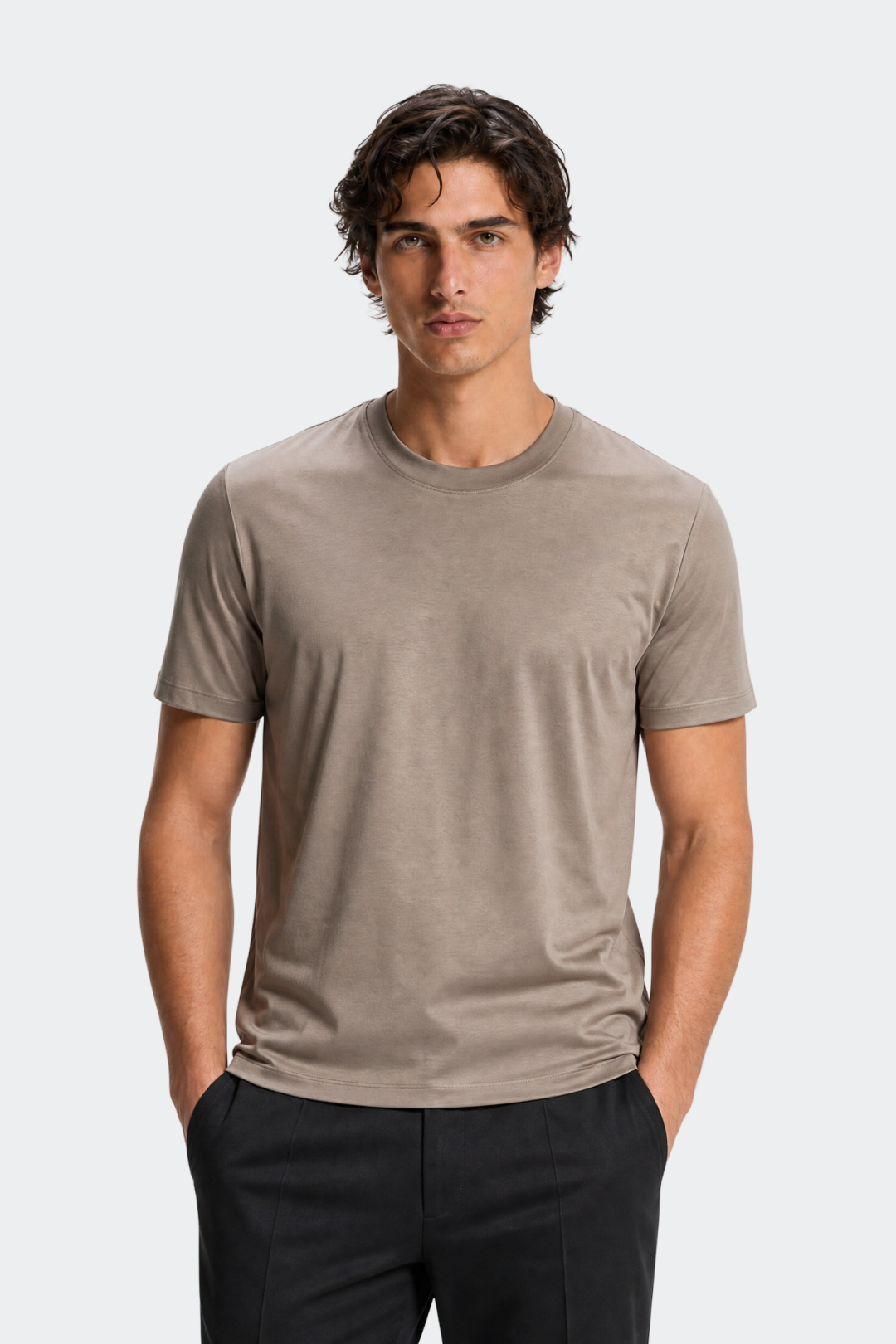 Mercerized Cotton T-Shirt