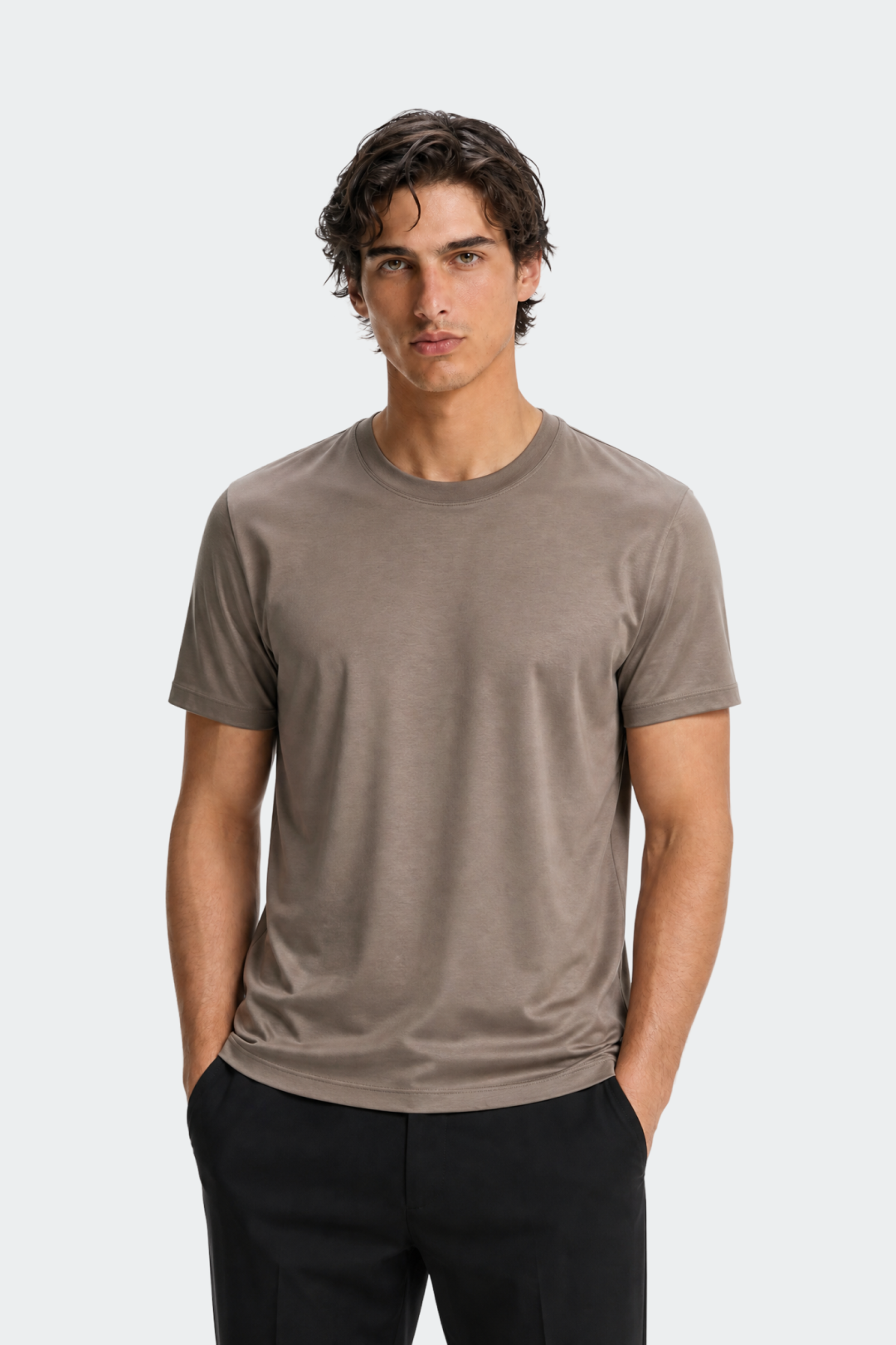 Mercerized Cotton T-Shirt