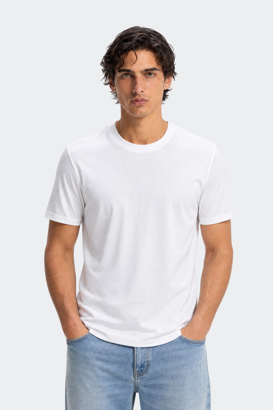 Mercerized Cotton T-Shirt