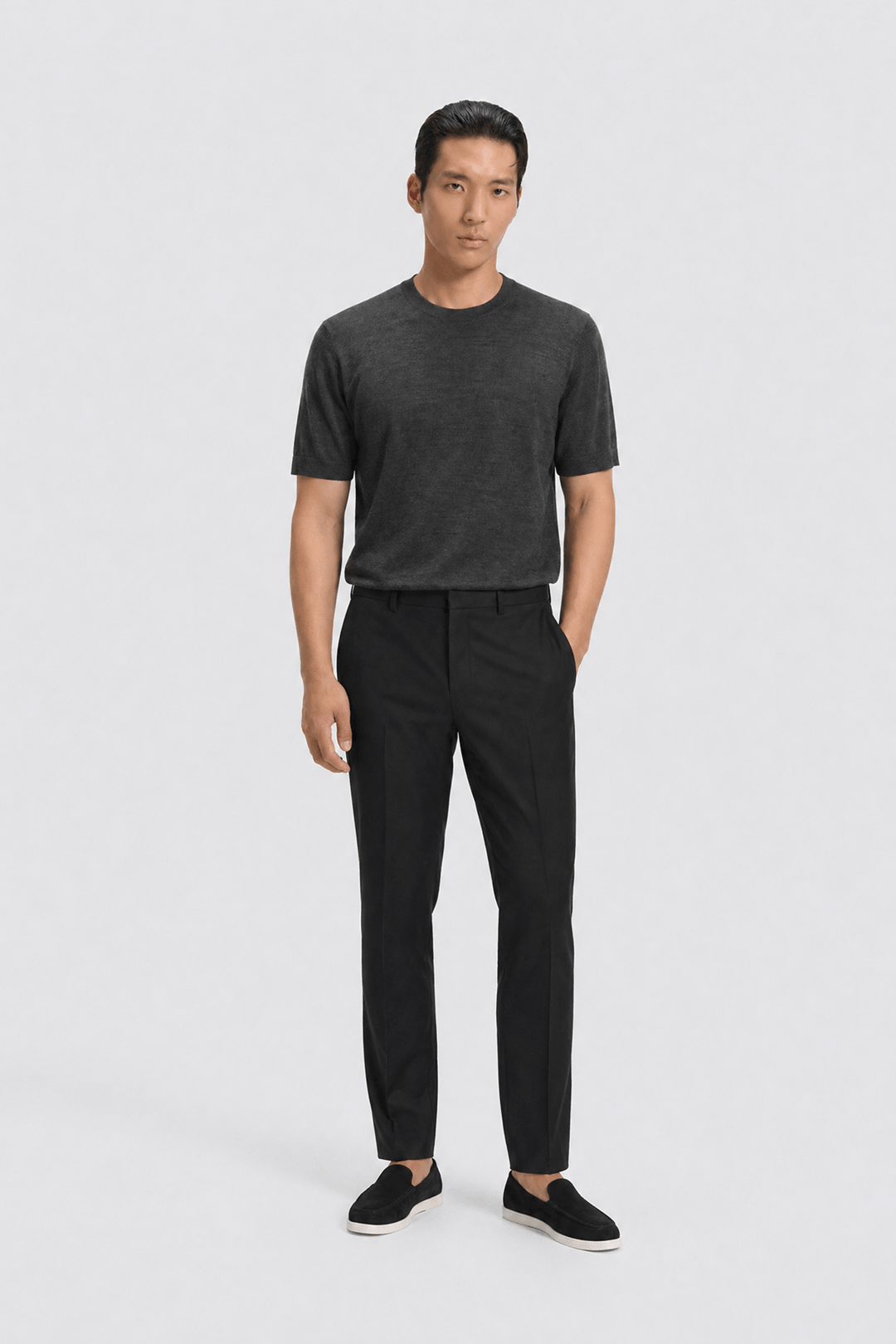 Merino Wool Knitted T-Shirt-9