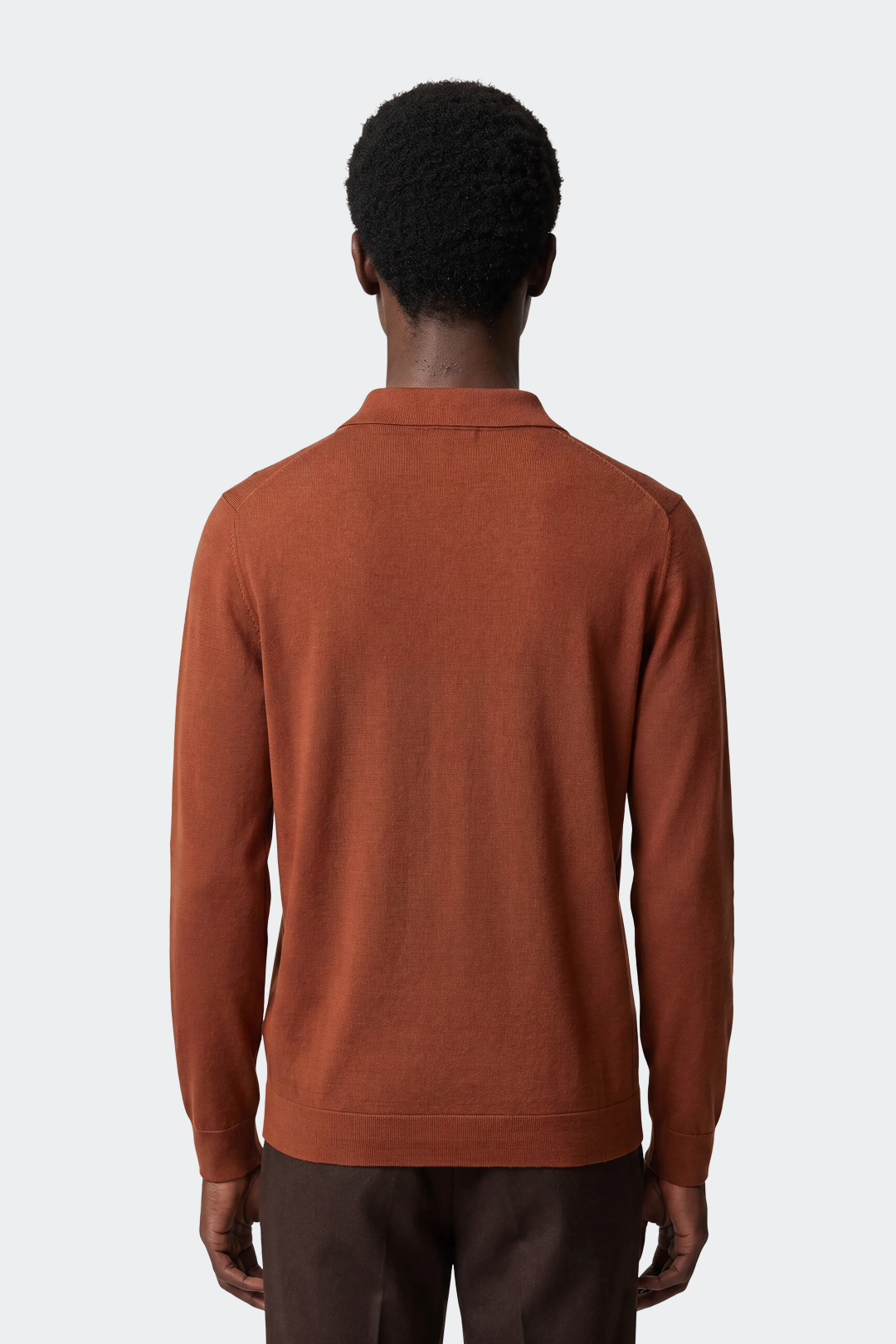 Merino Buttonless Long Sleeve Polo-thumbmail-12