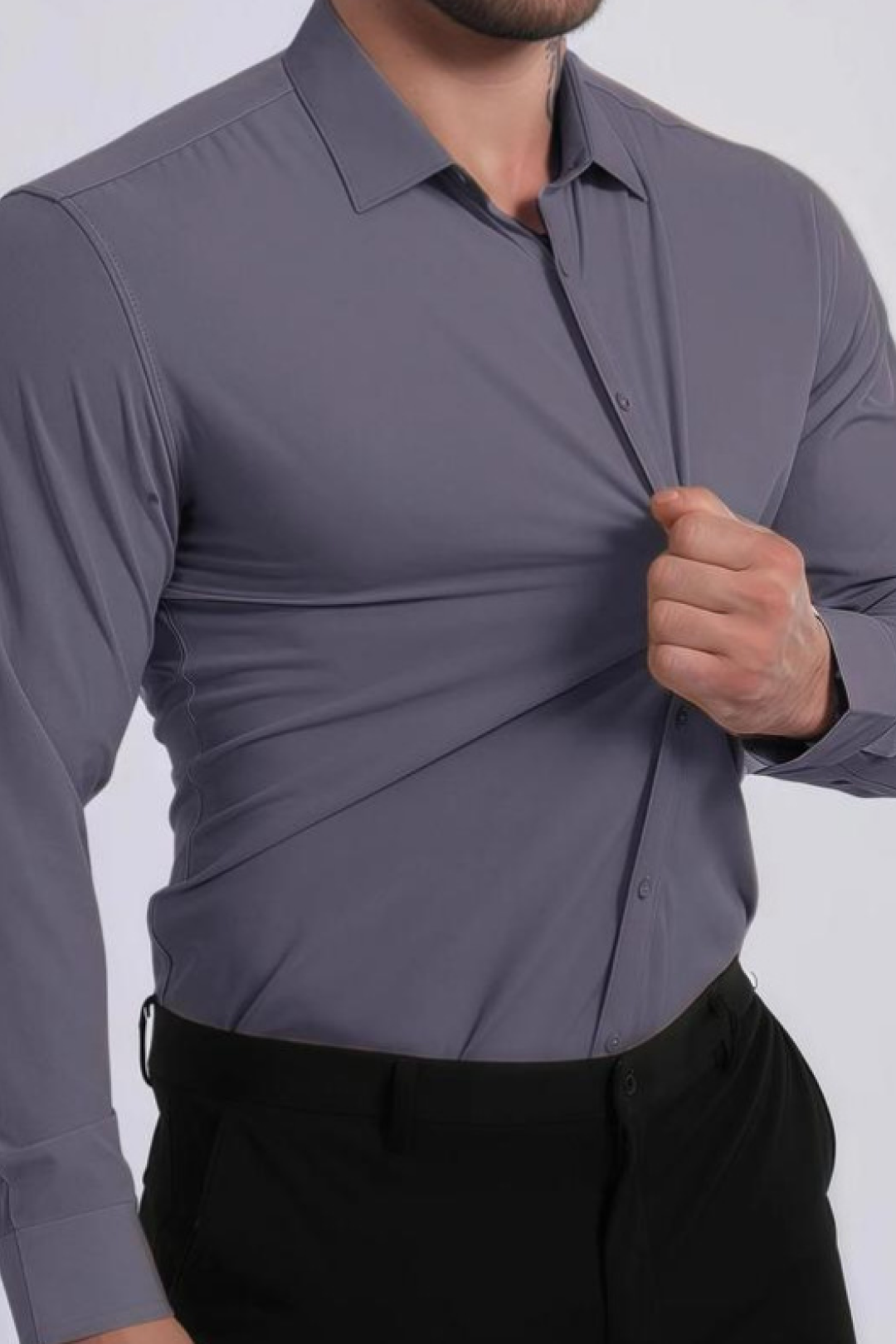 Heren Overhemd - Extreme Stretch & Strijkvrij-thumbmail-17
