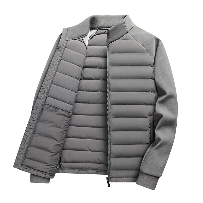 Men's Quilted Down Hybrid Jacket-thumbmail-3