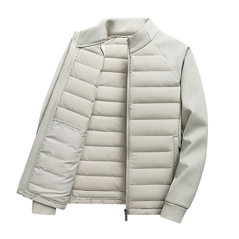 Men's Quilted Down Hybrid Jacket-thumbmail-5
