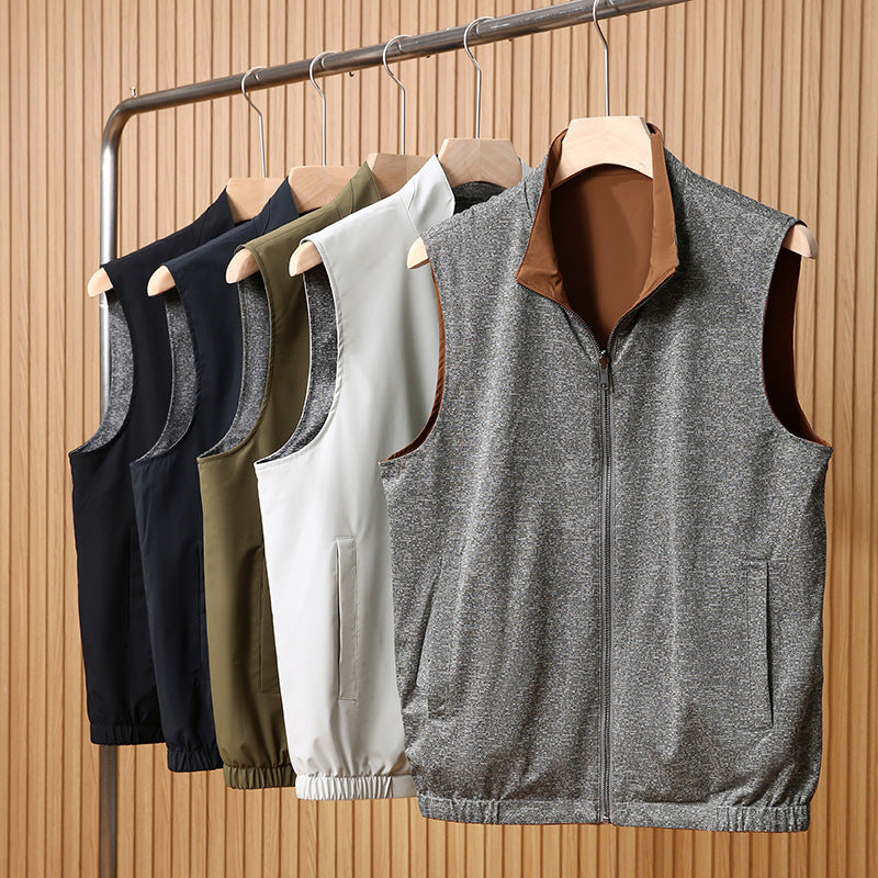 Reversible Technical Nylon Vest