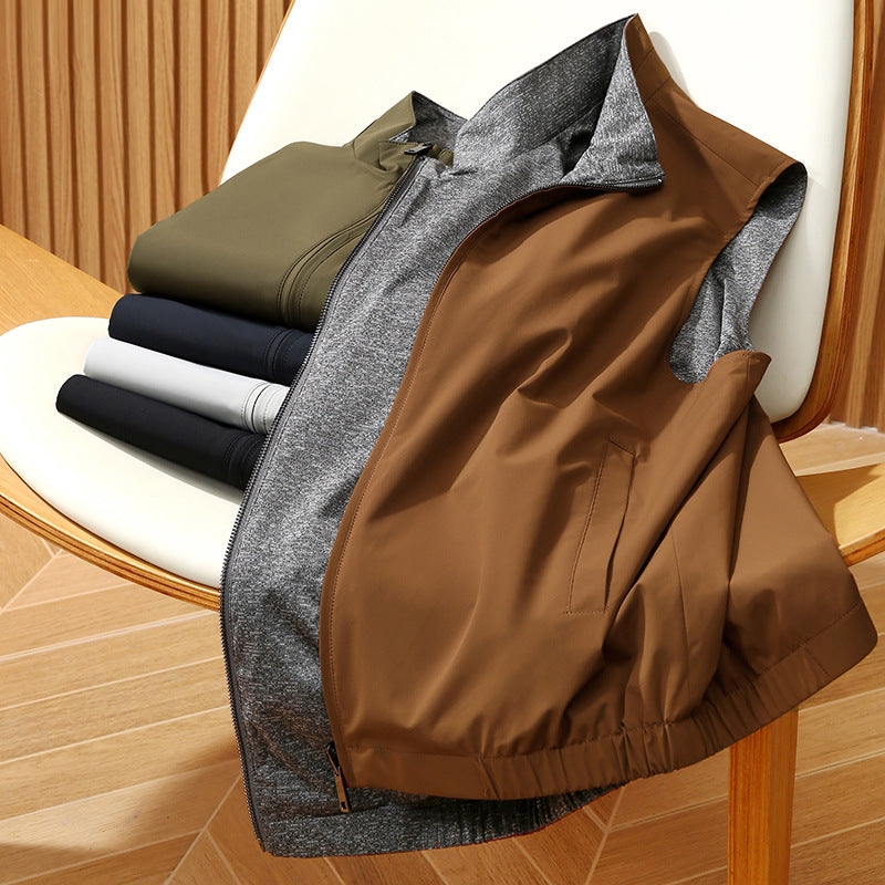 Reversible Technical Nylon Vest