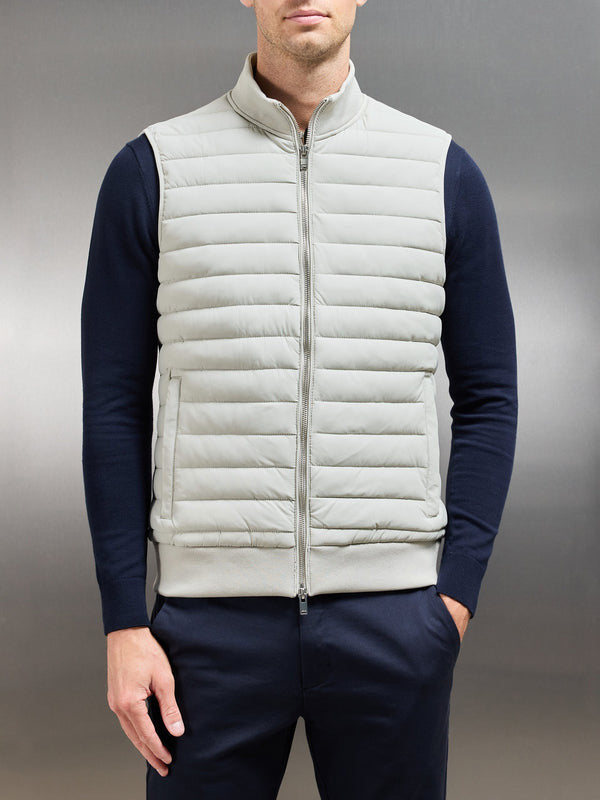 Men's Quilted Down Bodywarmer-thumbmail-2