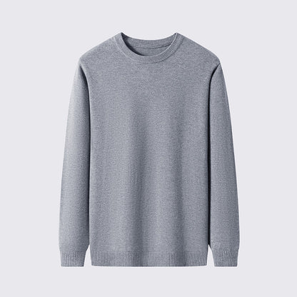 Merino Wool Blend Crewneck Sweater