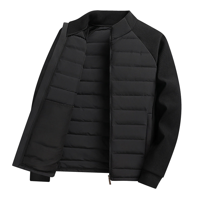Men's Quilted Down Hybrid Jacket-thumbmail-8