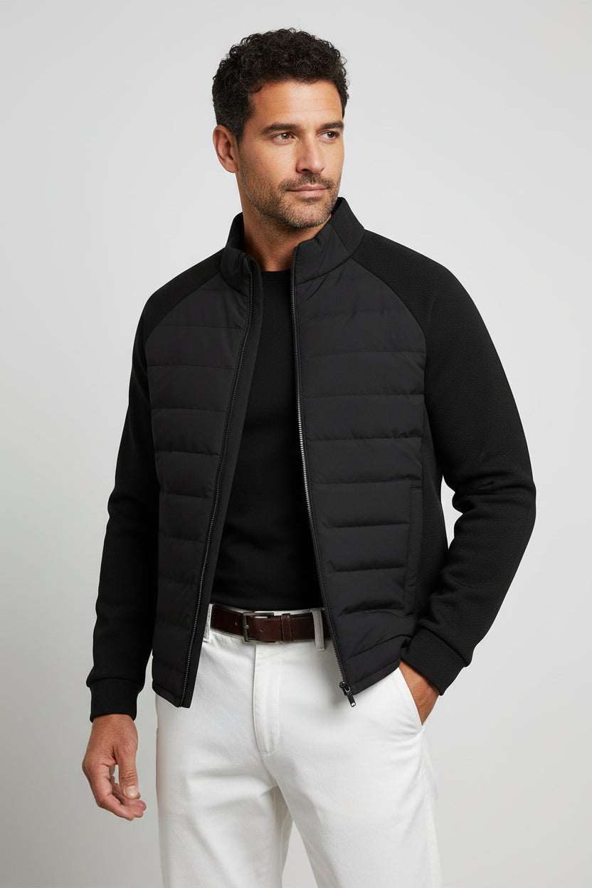 Men's Quilted Down Hybrid Jacket-thumbmail-7