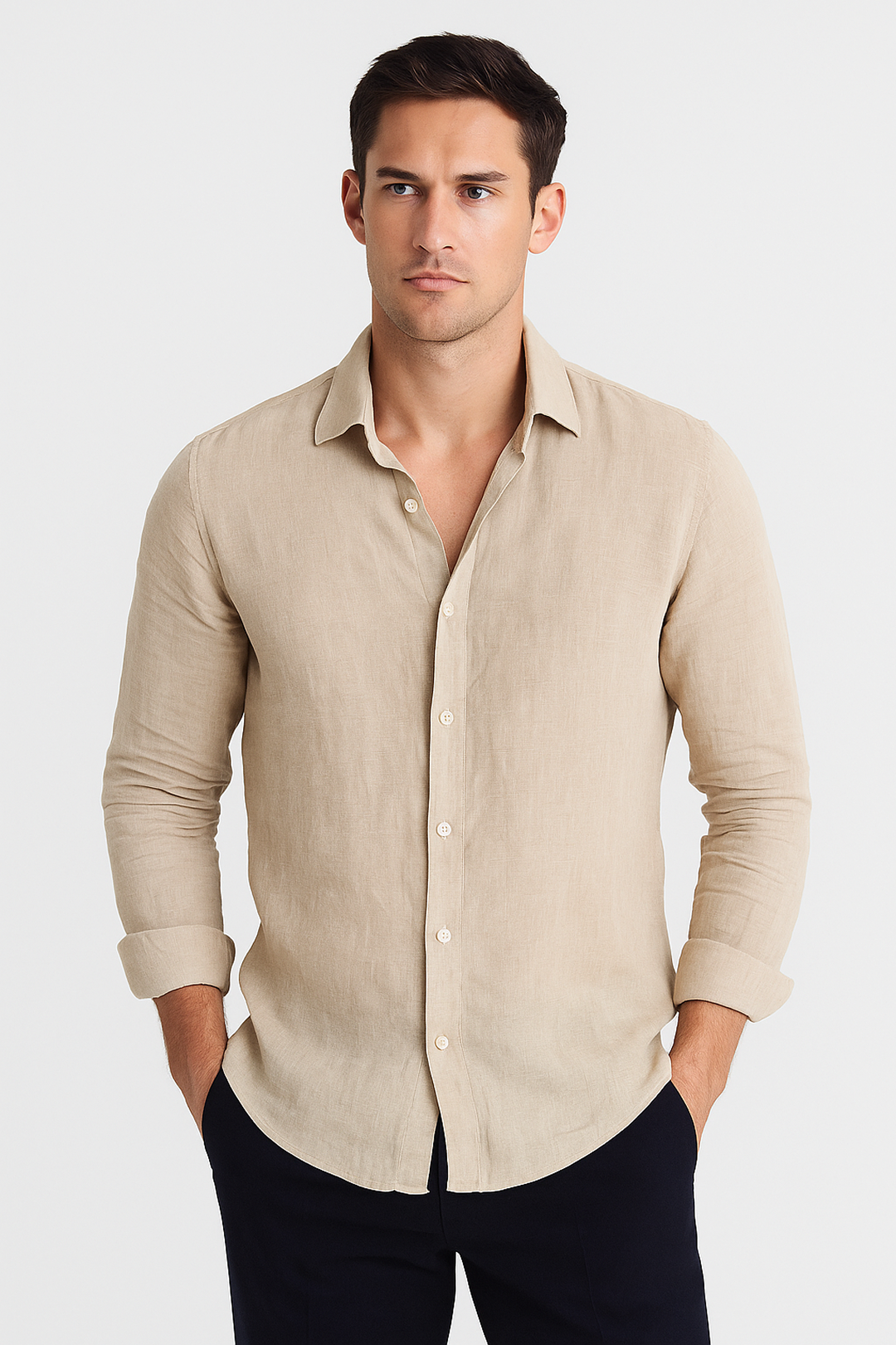 Lightweight Cotton-Blend Shirt