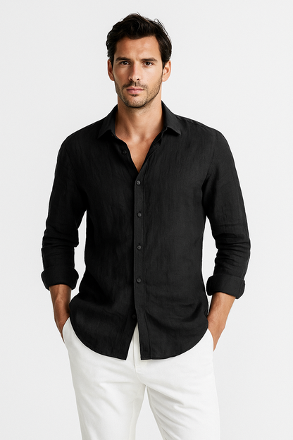 Lightweight Cotton-Blend Shirt
