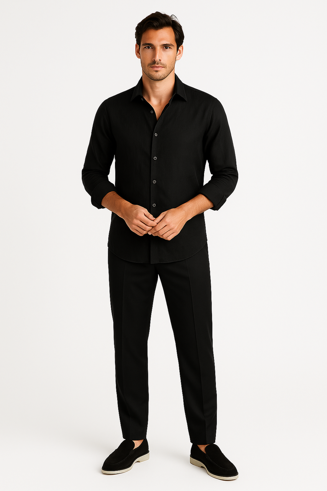 Lightweight Cotton-Blend Shirt