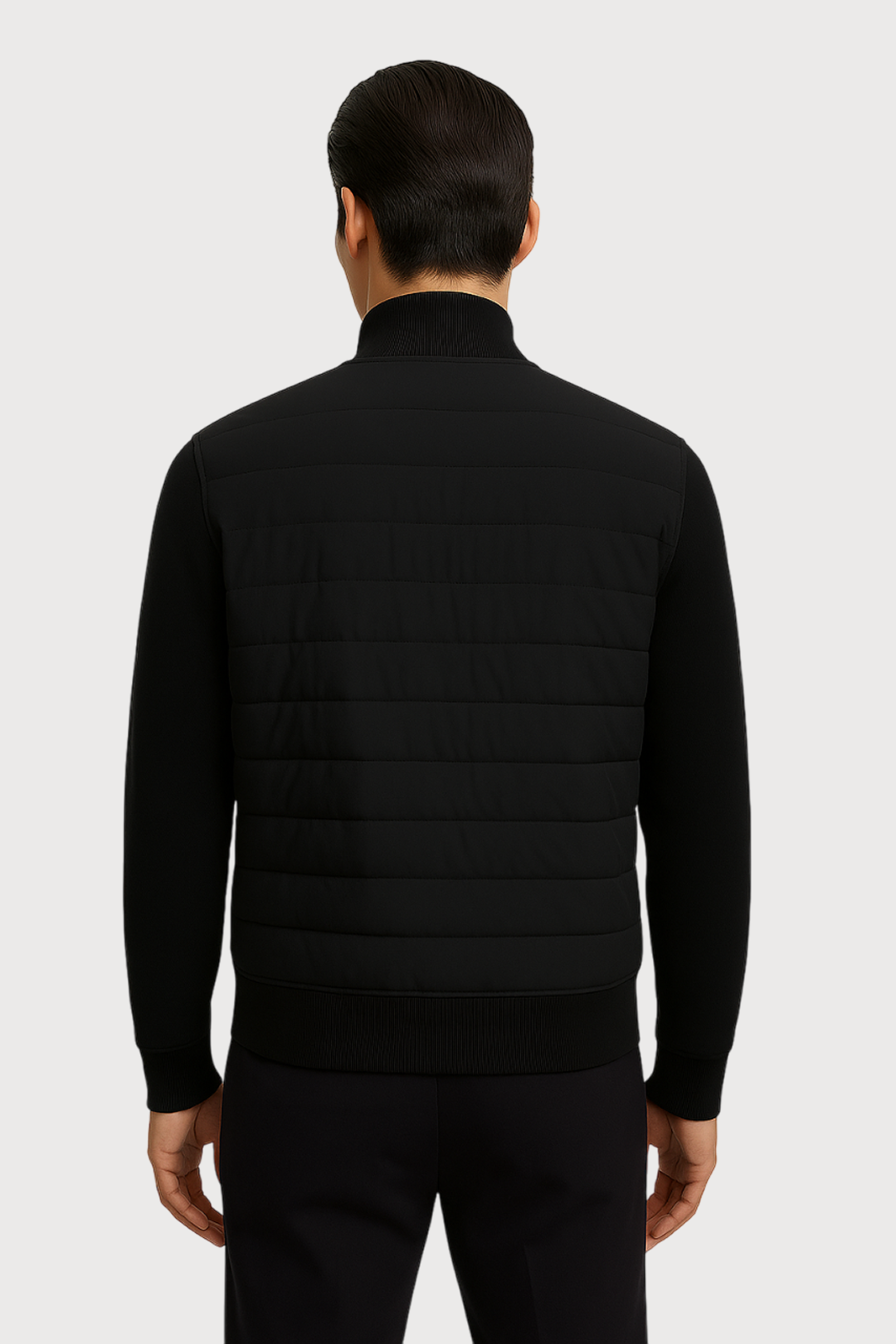 Quilted Bomber Jacket