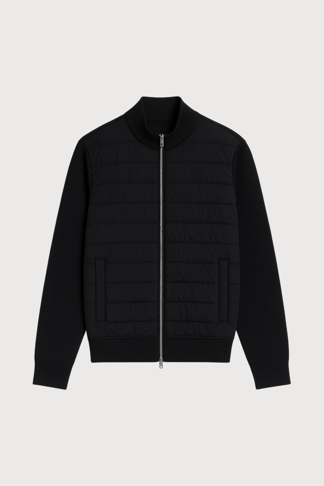 Quilted Bomber Jacket