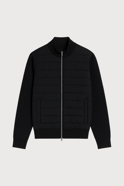 Quilted Bomber Jacket