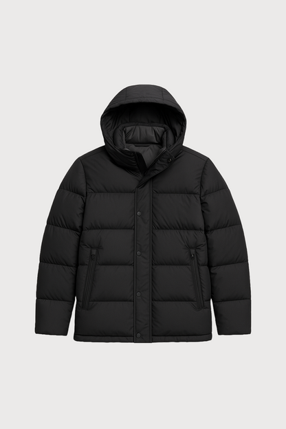 Down Hooded Winter Jacket