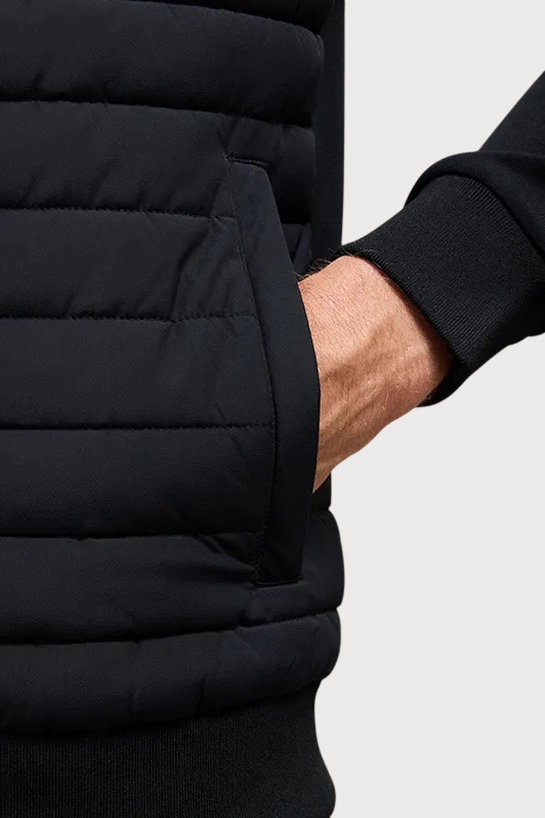 Quilted Bomber Jacket