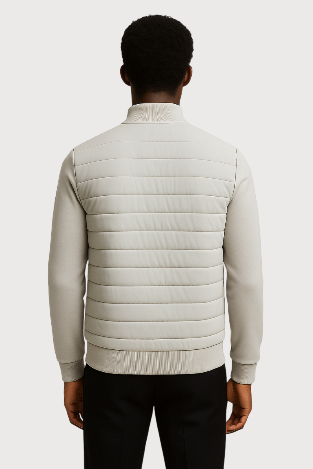 Quilted Bomber Jacket