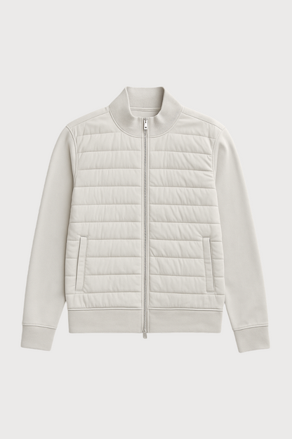 Quilted Bomber Jacket